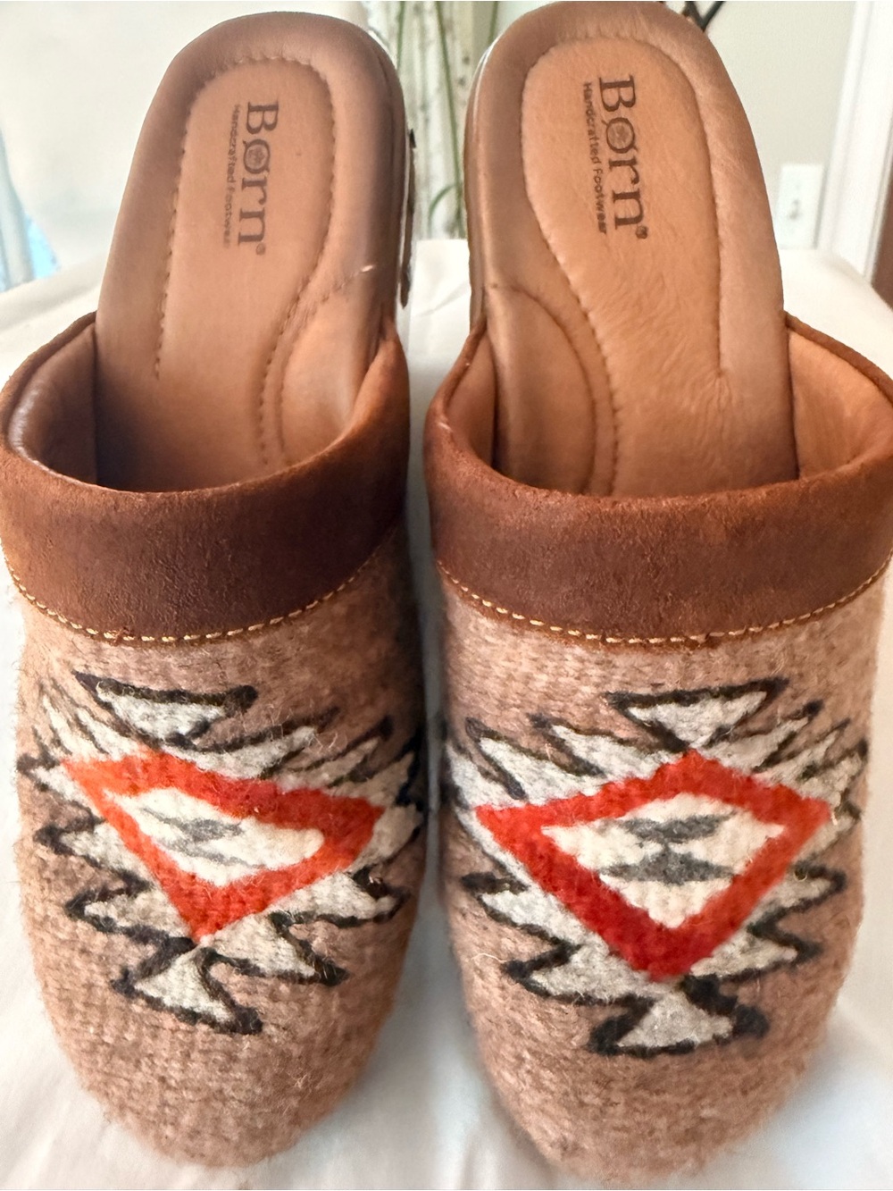Born Aztec Patterned Slip-On Clog - Picture 2 of 5